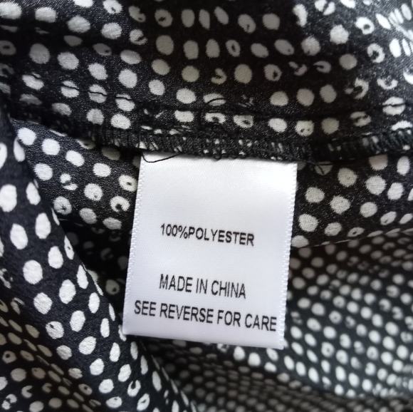 Lucy Paris Black & White cami camisole sz XL,  NWT - Picture 7 of 8